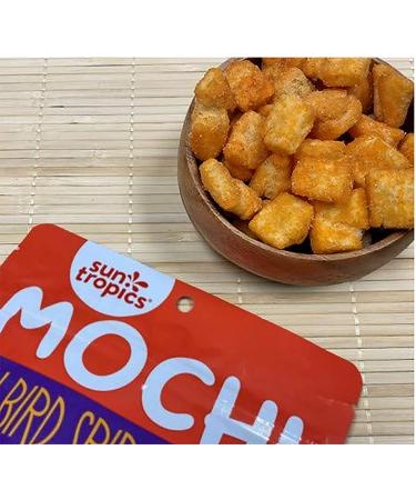 Sun Tropics Mochi Snack Bites Variety Pack - Gluten Free, Dairy Free, Crunchy Snack - 3.5 oz (6 Pack) - Buy Online on SooperMarket.com