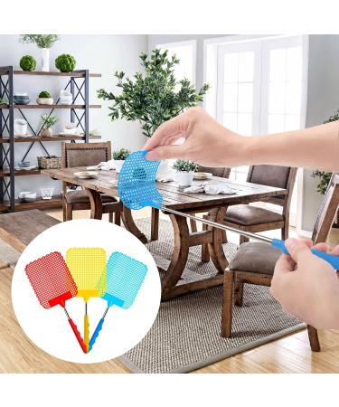 Heatigo 3 Colored Fly Clapping - Retractable Pest Control Tool for Effective Insect Management - Buy Online on SooperMarket.com