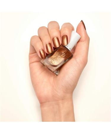 Essie Gel Couture Longwear Nail Polish - Sunrush Metals Collection What’s Gold Is New - 0.46 fl. oz | International Shipping Available - Buy Online on SooperMarket.com