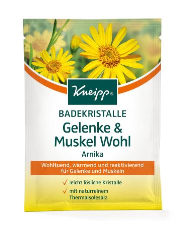 Kneipp Bath Crystals Joints & Muscle Wellbeing pack of 6 (6 x 60 g)