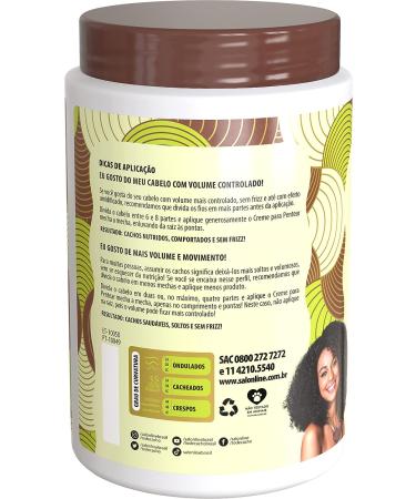 Salon Line SOS Curls Coconut Deep Treatment Comb Cream 1000g - Buy Online on SooperMarket.com
