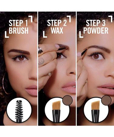 Rimmel London Brow This Way Sculpting Kit 002 Medium Brown - Perfect Brow Shaping Tool - Buy Online on SooperMarket.com