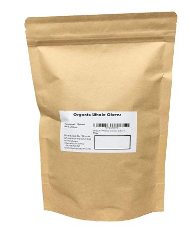 Organic Whole Cloves 8.8 oz (250g) - Premium Quality Spices - Pack of 1 - Buy Online on SooperMarket.com