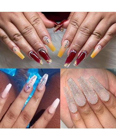 500pc Nude Pink Press on Coffin Nails - Acrylic Nail Art Tips for Women & Girls - Buy Online on SooperMarket.com