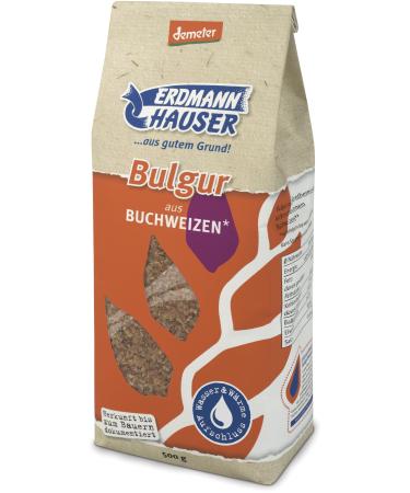 ErdmannHAUSER cereal products organic bulgur from buckwheat (6 x 500 gr)