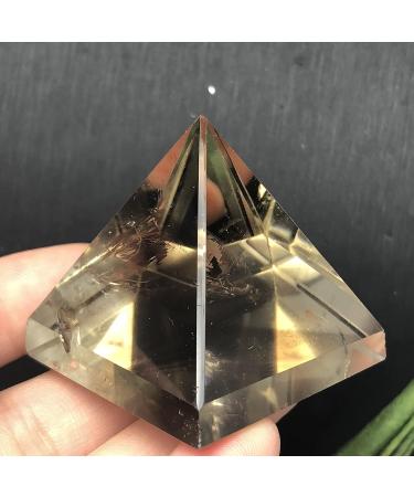 FUERLI Natural Color Gum Tawney Pyramid gem Suitable for Home Decoration Can be Used for HOMEZHOU - Buy Online on SooperMarket.com