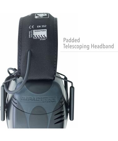 Howard Leight Impact Pro Electronic Shooting Earmuff - High Noise Reduction Rating - Large (R-01902) - Buy Online on SooperMarket.com