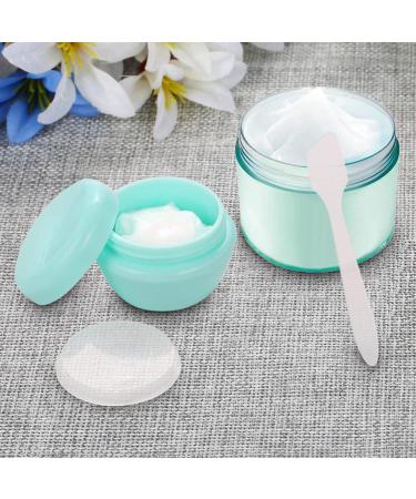 VEAIDE 1 oz Travel Toiletry Containers - Leakproof Compact Plastic Jars for Face, Hand, Body Creams - 6 Pack - Buy Online on SooperMarket.com