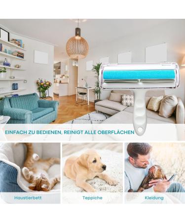 Infinity Insights Animal Hair Remnants & Remover | Washable & Reusable Fur Cleaning Brush for Cats & Dogs Perfect for Carpets Clothes & Sofas - Buy Online on SooperMarket.com