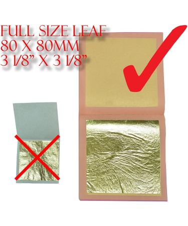 22k Genuine Gold Leaf Sheets 3.1 - 25 Sheets Booklet - BARNABAS BLATTGOLD - Buy Online on SooperMarket.com
