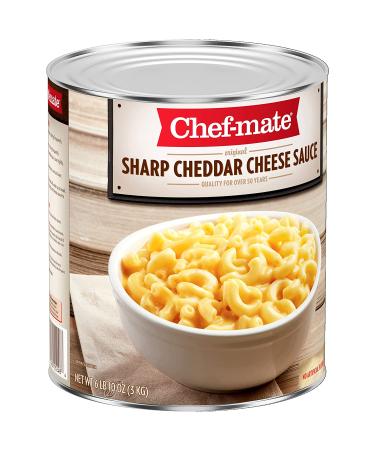 Chef-mate Sharp Cheddar Cheese Sauce & Queso 6 lb 10 oz (#10 Can Bulk) - Perfect for Superbowl Party Supplies - Buy Online on SooperMarket.com