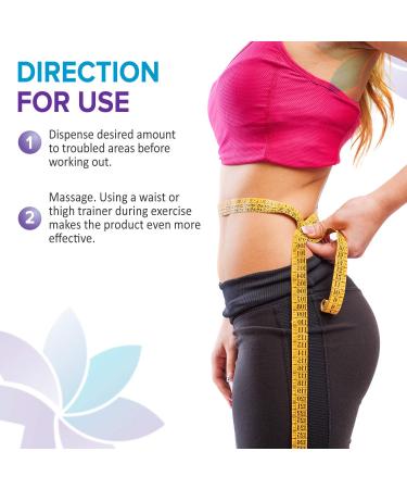 Diva Stuff Slimming Gel Cream - 4 oz for Waist & Thigh Trainers | International Shipping Available - Buy Online on SooperMarket.com