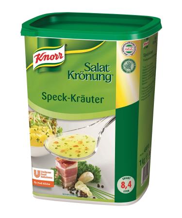 Knorr salad coronation bacon herb dressing (dry mix for salad dressing with selected herbs spices and bacon) 1 Pack (1 x 1 kg) herbs 1 kg (1 Pack)