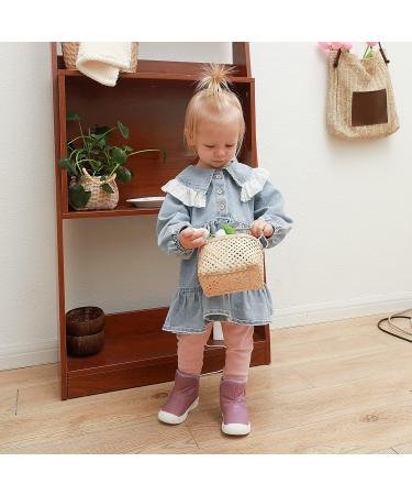 LACOFIA Toddler Winter Snow Boots - Anti-Slip, Waterproof & Warm - Size 5 UK Child - Purple - Buy Online on SooperMarket.com
