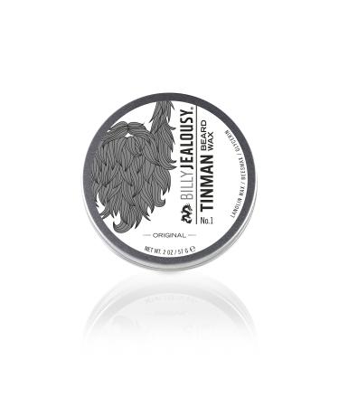Billy Jealousy Tin Man No. 1 Nourishing Styling Beard Wax, 2 oz