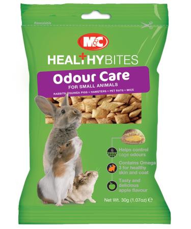 M&C Treat Ums Odour Care For Small Animals 30g