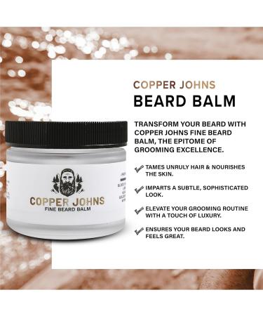 Natural Beard Balm for Men - Medium to Firm Hold Moisture Seal with Shea Butter & Jojoba Oil - The Hunt (Unscented) - 2 oz - Buy Online on SooperMarket.com