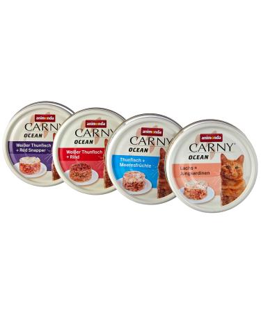 animonda Carny Ocean cat food wet food for cats marine variety No. 1 12 x 80 g
