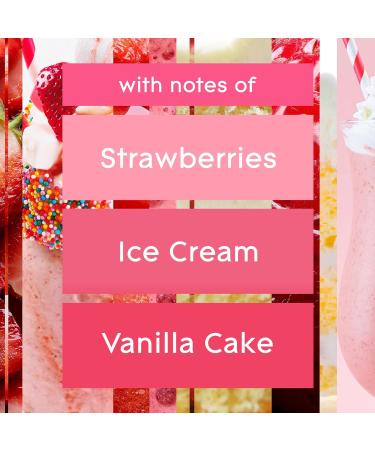 Glade Scented Candle Strawberry Cake Shake Air Freshener Infused with Essential Oils 3-Wick Candle 1 Count - Buy Online on SooperMarket.com