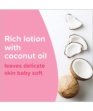 Johnson's Baby Lotion with Coconut Oil - 27.1 fl. oz | Hypoallergenic, Paraben-Free, Gentle Hydration - Buy Online on SooperMarket.com