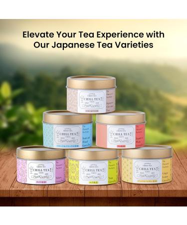 Japanese Chestnut Tea by CHILL TEA Tokyo (30g Loose Leaf)- Japanese Hojicha Loose Leaf Tea Low Caffeine Japanese Green Tea Flavoured Tea- Chestnut Flavour Made in Japan - Buy Online on SooperMarket.com