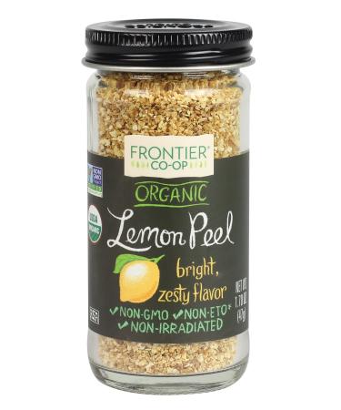 Frontier Natural Products Organic Lemon Peel Granules 1.70 oz (47 g)