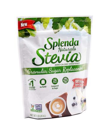 SPLENDA Naturals Stevia Zero Calorie Sweetener Refill - 16 oz Jar - Buy Online on SooperMarket.com