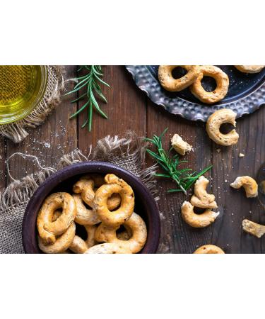 Taralli with extra virgin olive oil | 3 Packs of Apulian Taralli | Classic Taste | 3 Boxes of 150g each - Buy Online on SooperMarket.com