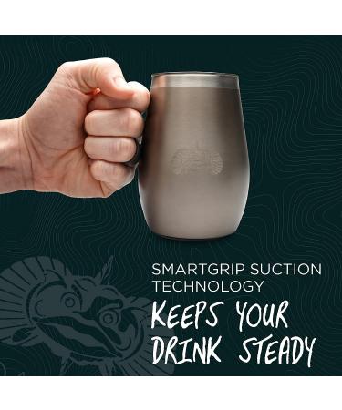 10oz Double Wall Insulated Stainless Steel Stemless Travel Wine Tumbler - Graphite - Buy Online on SooperMarket.com