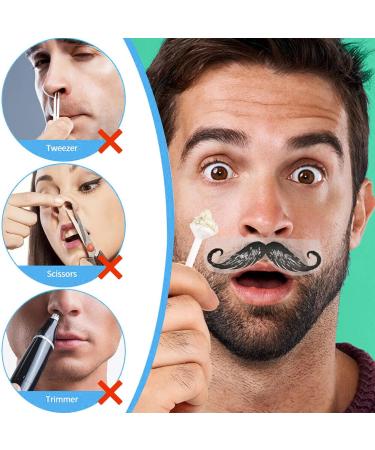 Nasal Wax Applicators for Hair Removal - 60 Count | Waxing Sticks for Men & Women | Nostrils Cleaning Tool - Buy Online on SooperMarket.com