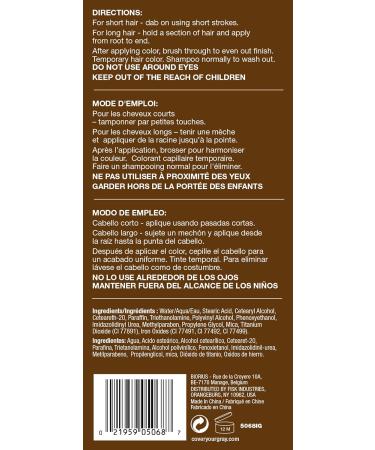 Cover Your Gray Brush-in Wand - Dark Brown (Pack of 6) | Premium Hair Color Solution for Gray Coverage - Buy Now - Buy Online on SooperMarket.com