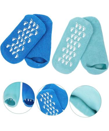 MAGICLULU 2 Pairs Gel Socks Soft Vegetable Gel Miss Commodity - Buy Online on SooperMarket.com