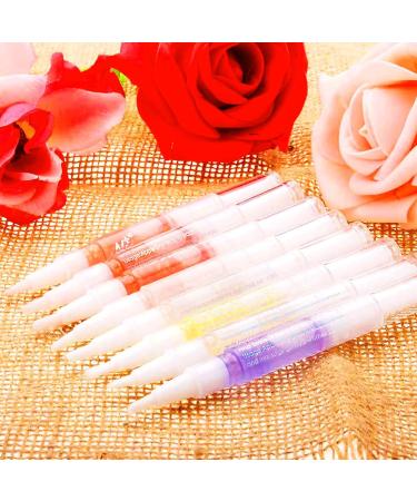 Anself Cuticle Oil Pens 15pcs Mix Flavors Nail Revitalize Oil Pen Set for Repairing Cracked and the Dry Cuticle(Random Color&Flavor) 5 g (Pack of 15) - Buy Online on SooperMarket.com