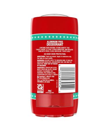 Old Spice Aluminum Free Deodorant for Men High Endurance Pure Sport Scent 3.0 oz (Pack of 2) Pure Sport 3 Ounce (Pack of 2) - Buy Online on SooperMarket.com