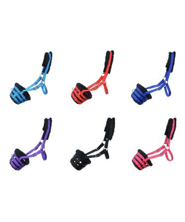 SIE Muzzle for Horse Pasture Violet Cob Violet
