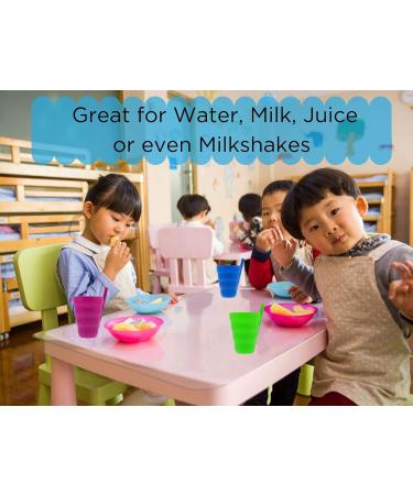 Arrow Sip-A-Cup with Built-In Straw for Kids - Purple Blue Green Orange (4 Pack) - Buy Online on SooperMarket.com
