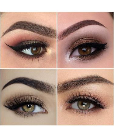 Magnetic Eyelashes without Eyeliner Reusable Magnetic Lashes No Glue 3d False Eyelashes Kit Magnetic Eyelashes Natural Look Magnetic Eyelashes with Applicator No Glue or Liner Needed(Natural) - Buy Online on SooperMarket.com