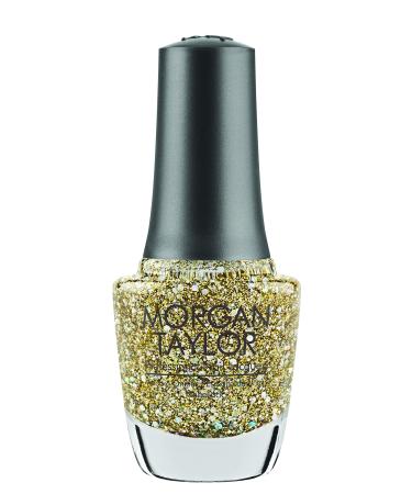 Morgan Taylor Nail Polish All That Glitters Is Gold 0.5 oz