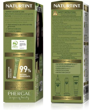 Naturtint Permanent Hair Colour Gel 4W Radiant Dark Brown Plant Enriched Ammonia Free Long Lasting Grey Coverage and Radiant Colour Nourishment and Protection - Buy Online on SooperMarket.com