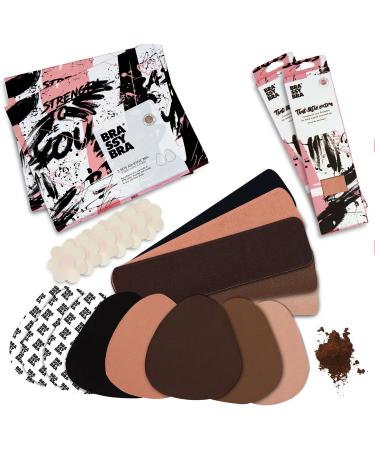 Brassybra Little Extra Boob Tape for Women - Invisible Lift & Extra Support for Large Breasts | Ideal for Backless & Off-The-Shoulder Dresses - Buy Online on SooperMarket.com