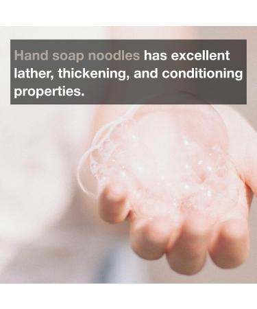 Sodium Cocoyl Isethionate Noodles - Natural Surfactant for Bubble Baths Shampoo Bars & Hair Care | Soapeauty (16 oz - Buy Online on SooperMarket.com