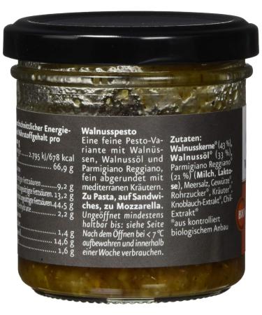  lm hle Solling Organic Walnut Pesto - Premium 110g | International Shipping Available - Buy Online on SooperMarket.com