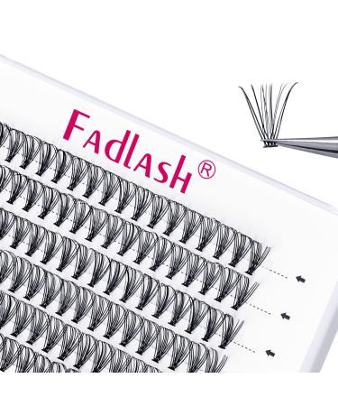 Individual eyelash clusters 20d 0.07mm D Curl 13mm eyelash bushes Fadlash cluster eyelashes individually 120PCs DIY artificial eyelashes individually (20d-0.07-d 13mm) 13mm 20D-0.07-D