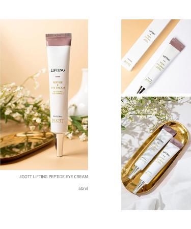 Jigott Lifting Peptide Eye Cream 50ml - Niacinamide, Adenosine, Peptide (5,000ppm) - Moisturizing Formula - Buy Online on SooperMarket.com