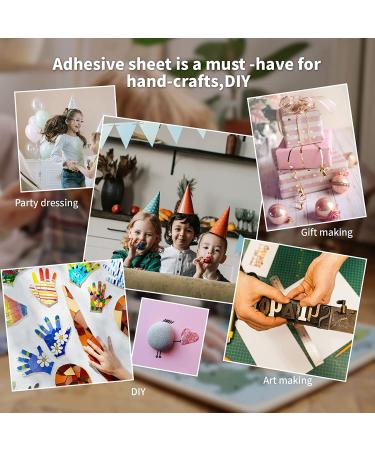 Art3d Adhesive Tile Setting Mat - 12in. X 360in. Double-Sided Tape Sheet for Crafts, Arts, DIY Projects - Damage-Free & Residue-Free - Buy Online on SooperMarket.com