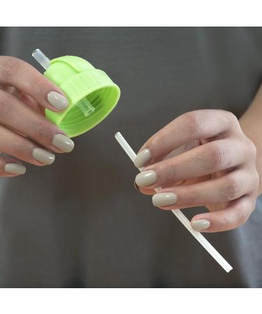 green sprouts Silicone Straw Bottle | Promotes Oral Development | Spill-Proof Flip-Cap | 2 Drinking Options | Dishwasher Safe - Buy Online on SooperMarket.com