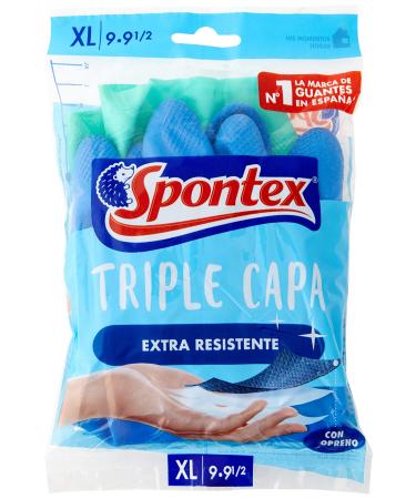 Spontex Mapa Triple Capa EXT.Gde. 278059 Blue and Turquoise XL (pack of 2) XL (pack of 1)