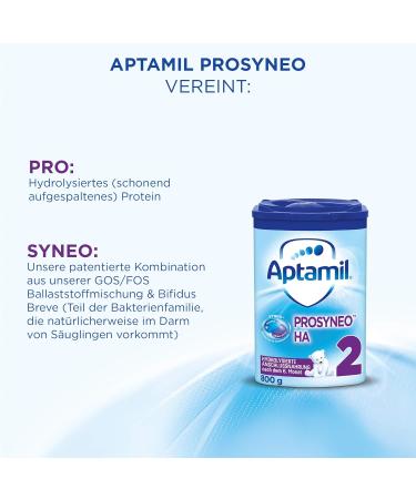 APTAMIL PROSYNEO HA Baby Milk Powder Bundle (800g Each) | Ideal for 6+ Months & Newborns | International Shipping - Buy Online on SooperMarket.com