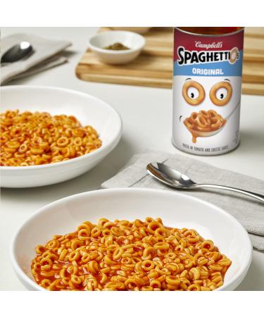 SpaghettiOs Original Canned Pasta 22.4 OZ Can (Pack of 12) - Healthy Snack for Kids and Adults - Buy Online on SooperMarket.com
