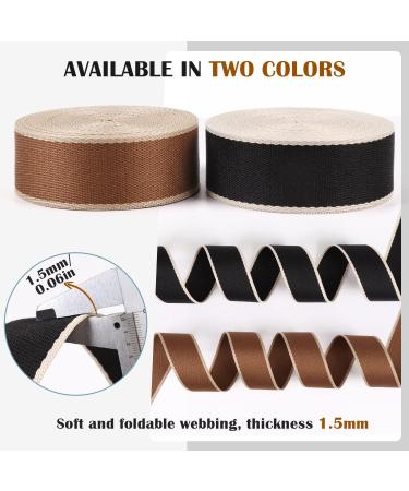 PECMER Black Striped 1.5 inch Heavy Duty Nylon Webbing Belt - 38mm wb07 - Buy Online on SooperMarket.com